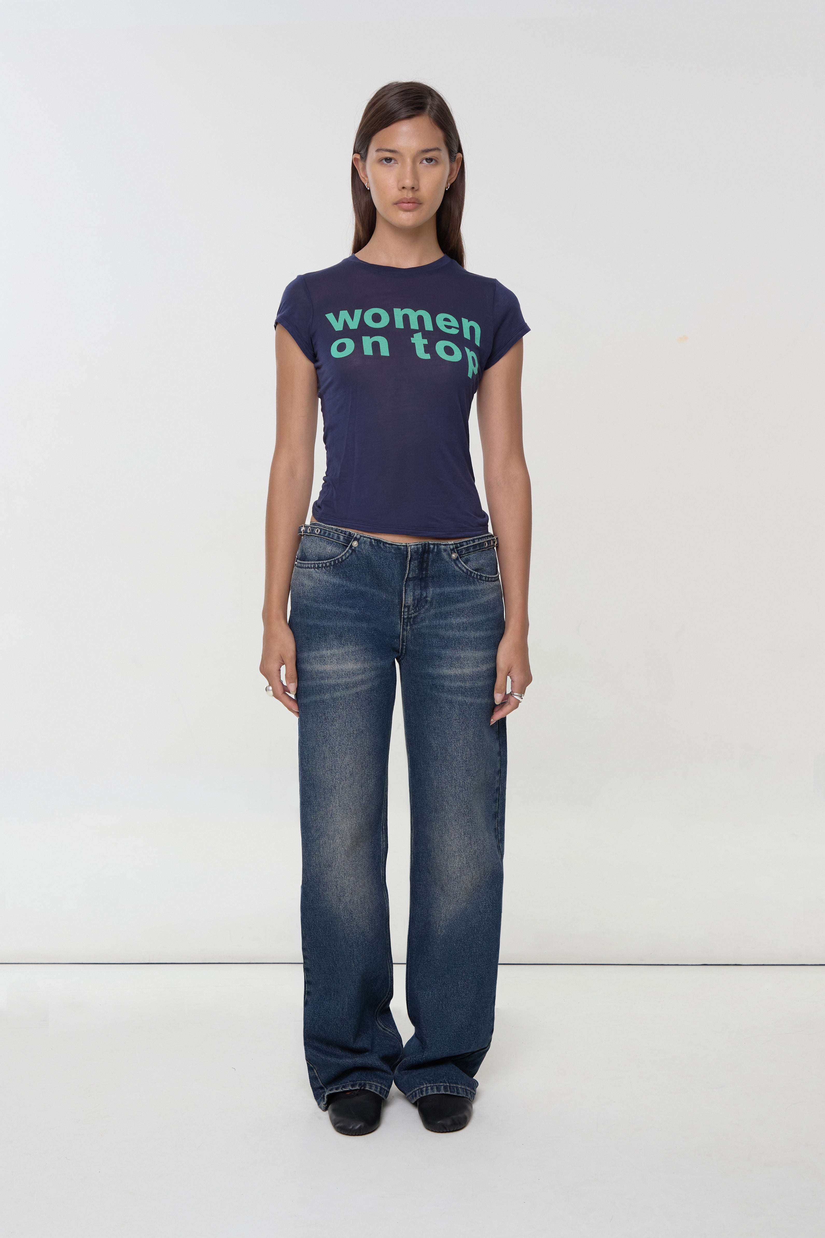 Women on Top Tee, Sprite