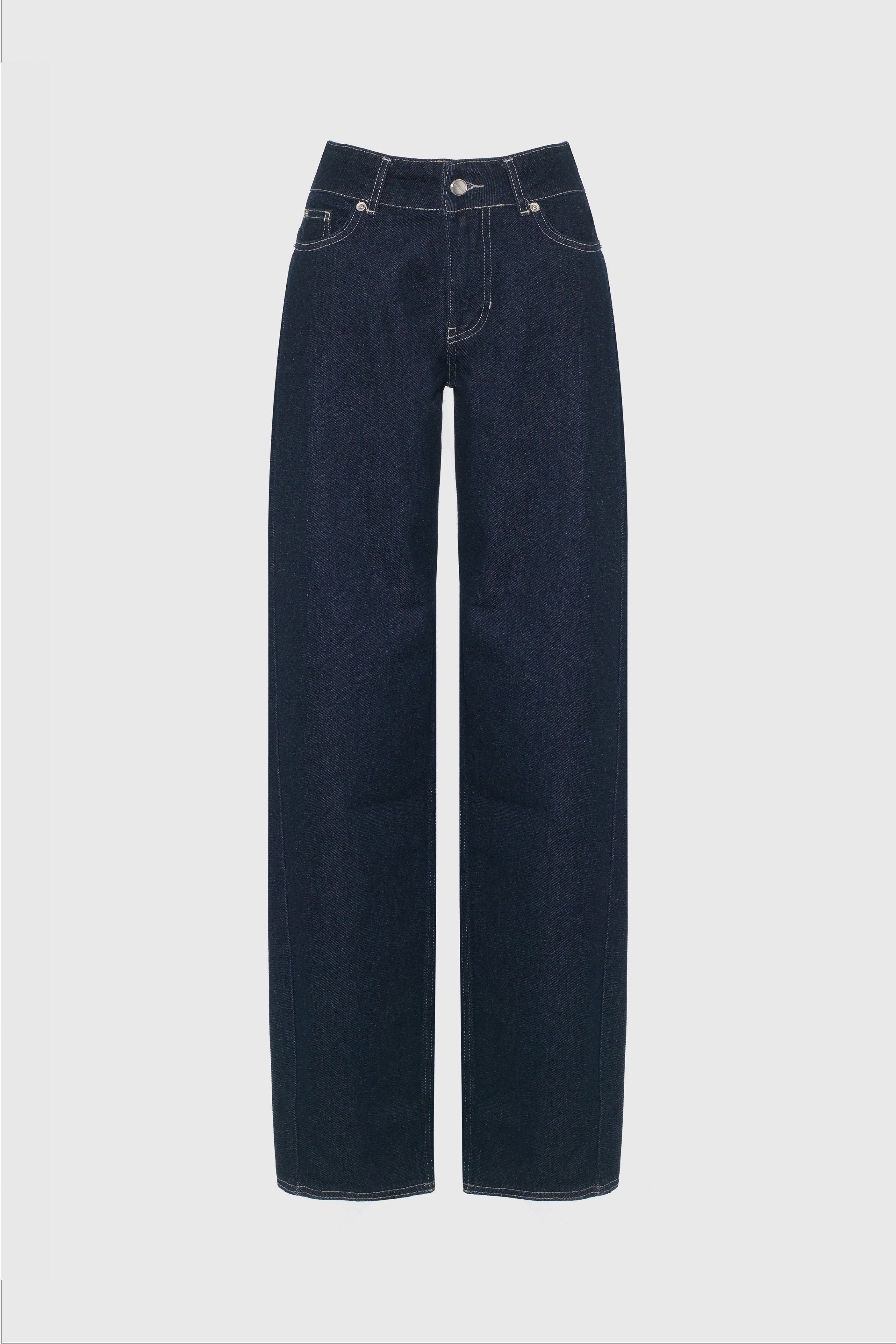 Joan Soft Barrel Jeans, Indigo Rinse