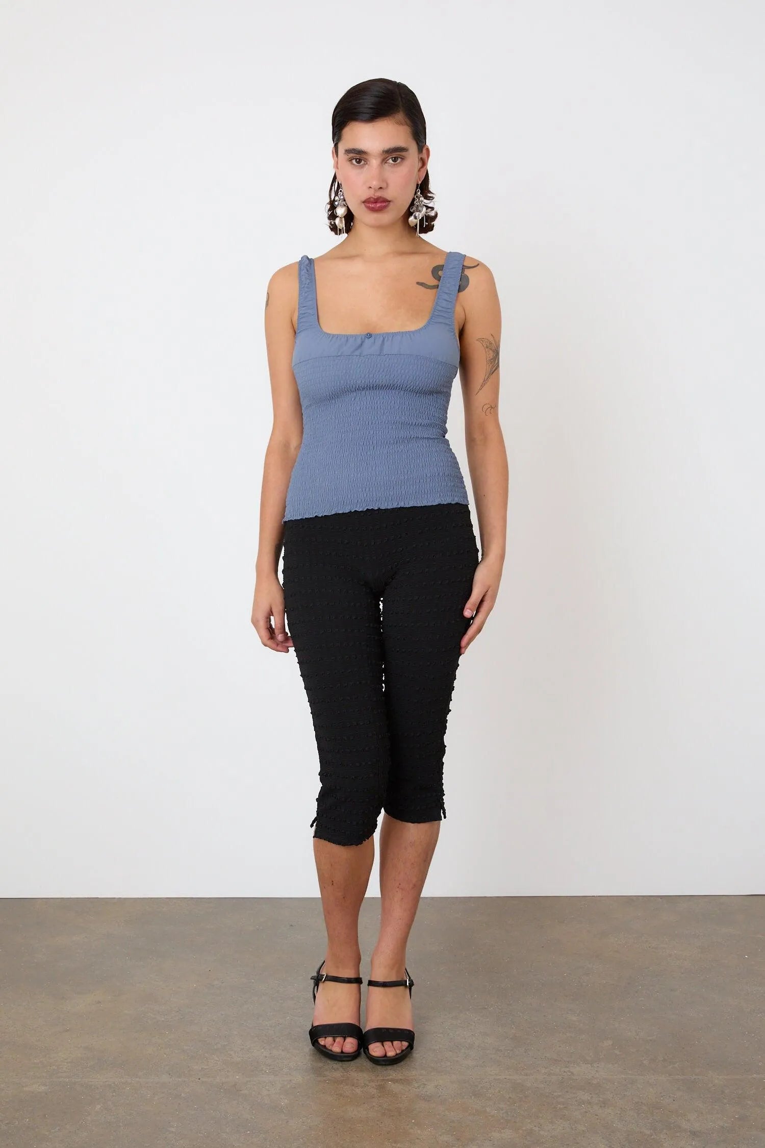 The Deba Cami, Denim Blue - Peachy Den