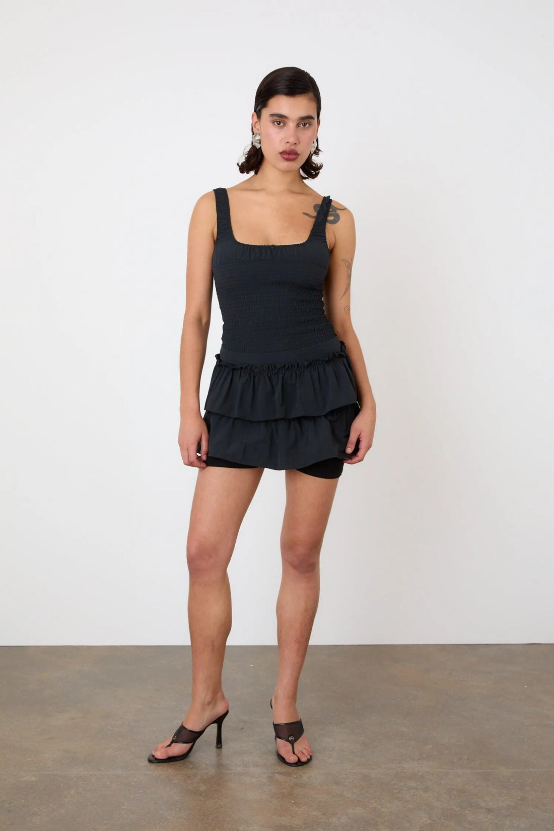 The Deba Cami, Onyx - Peachy Den