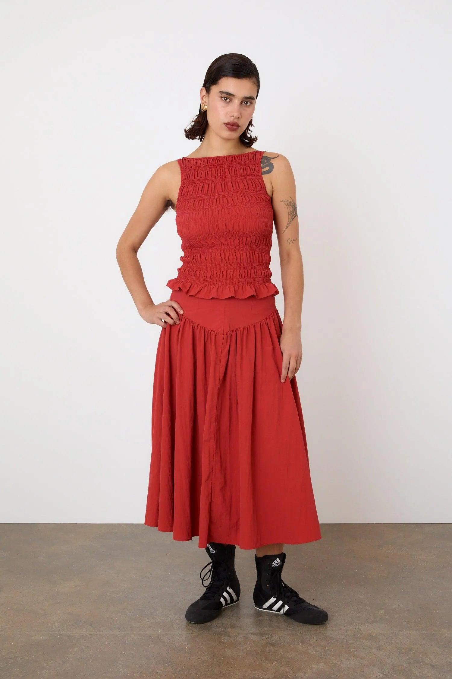 The Deba Top, Tomato - Peachy Den