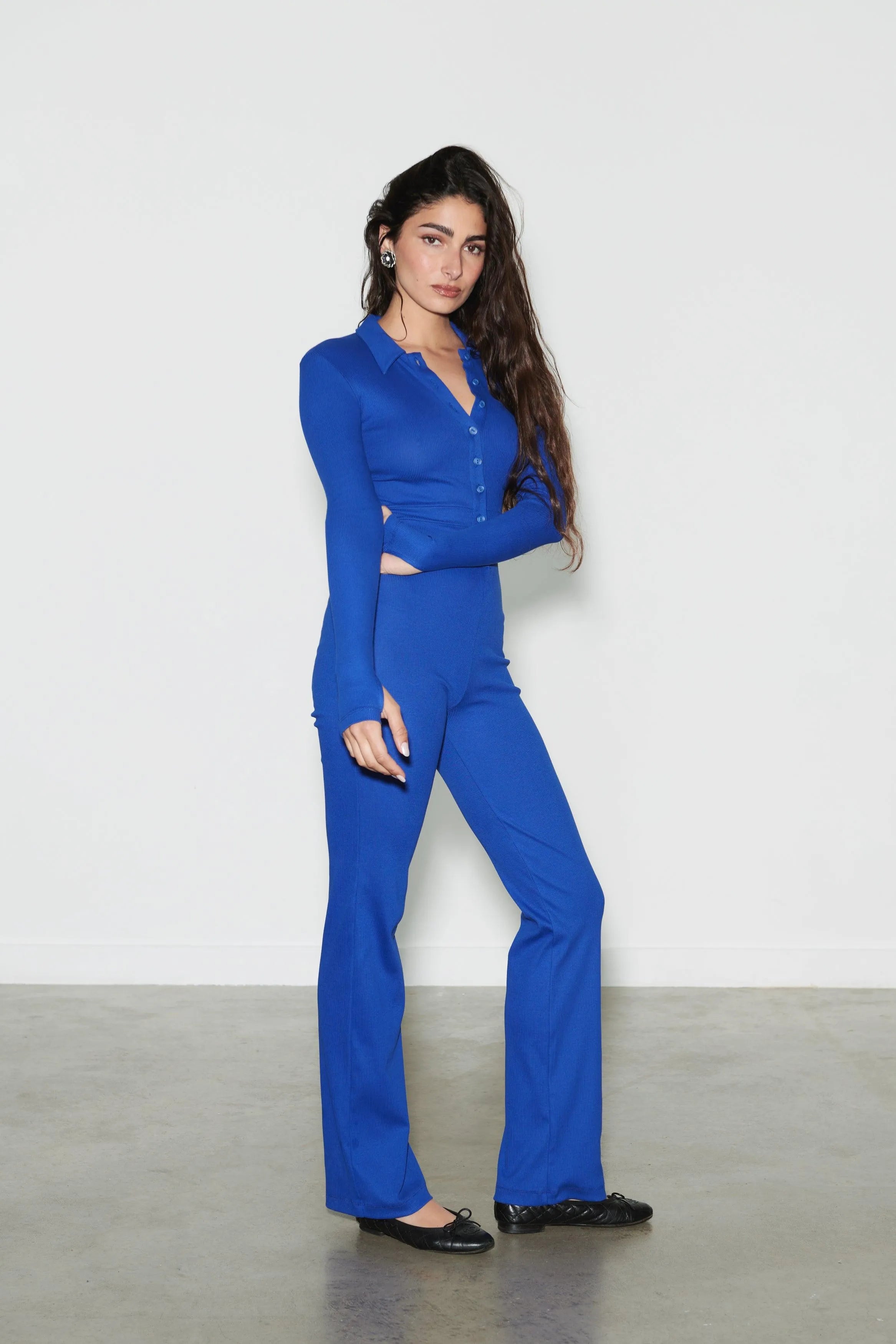 The June Jumpsuit, Ultramarine - Peachy Den