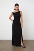 The Kylie Maxi Dress, Graphite - Peachy Den