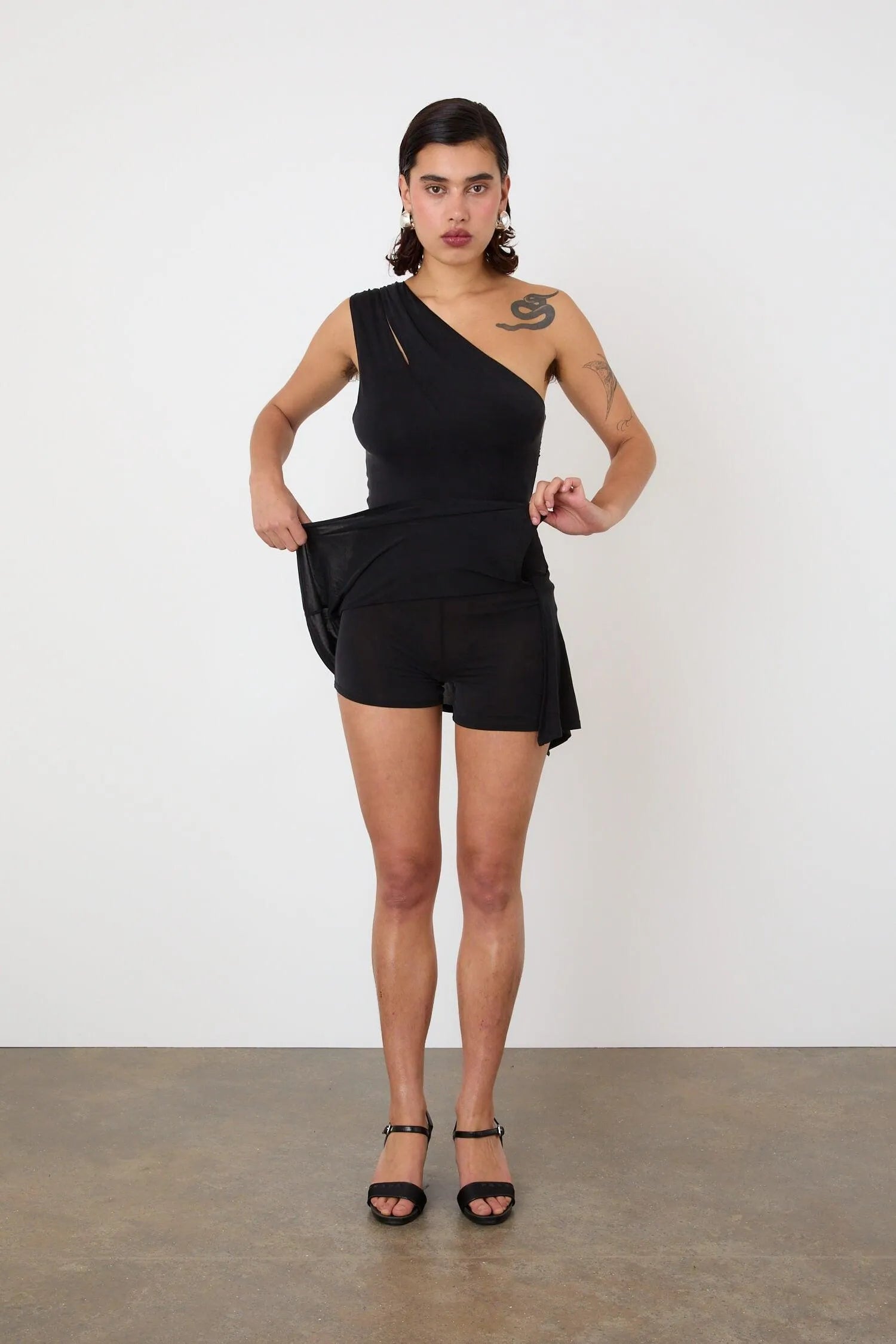 The Kylie Skort Dress, Graphite - Peachy Den