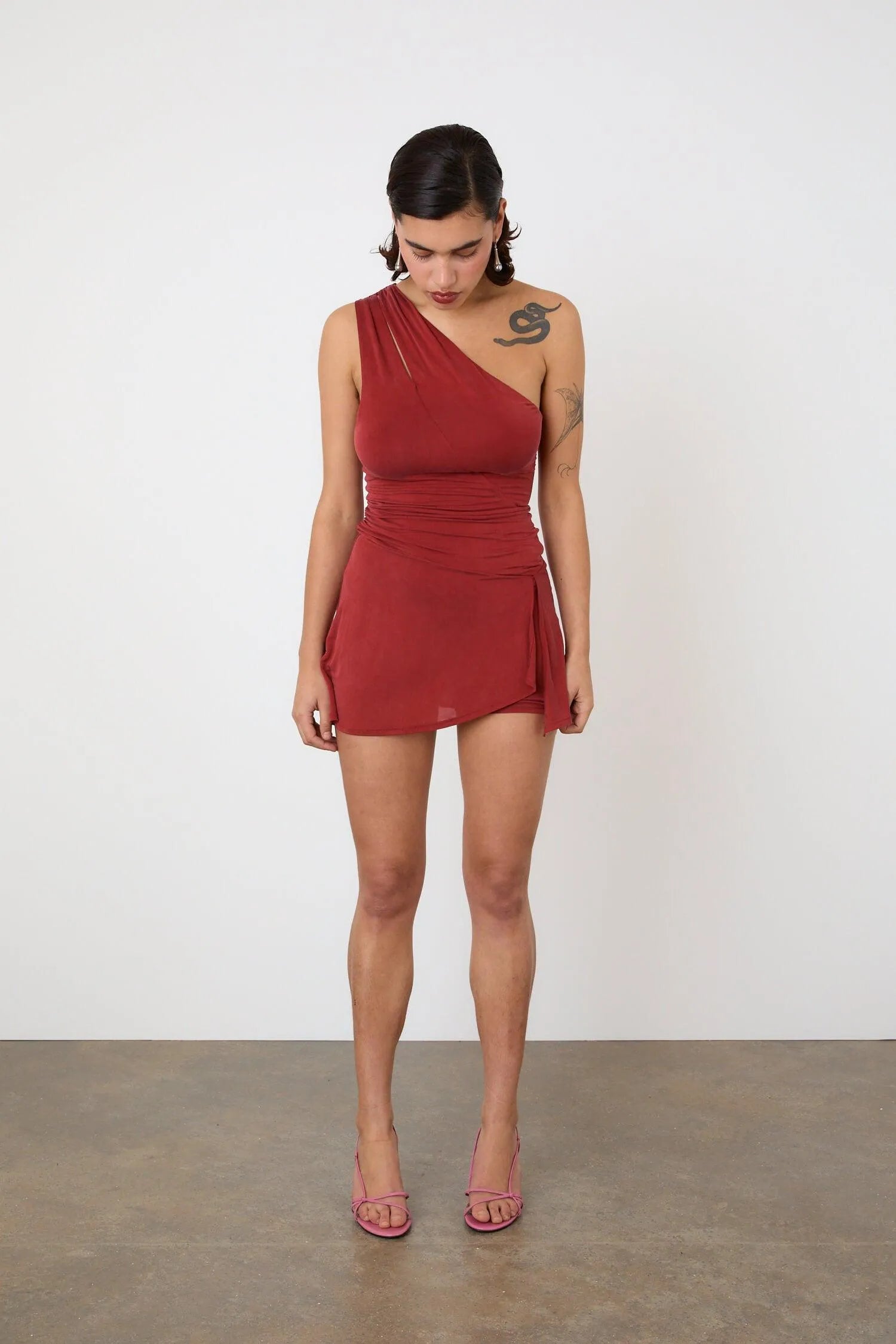 The Kylie Skort Dress, Redsandstone - Peachy Den