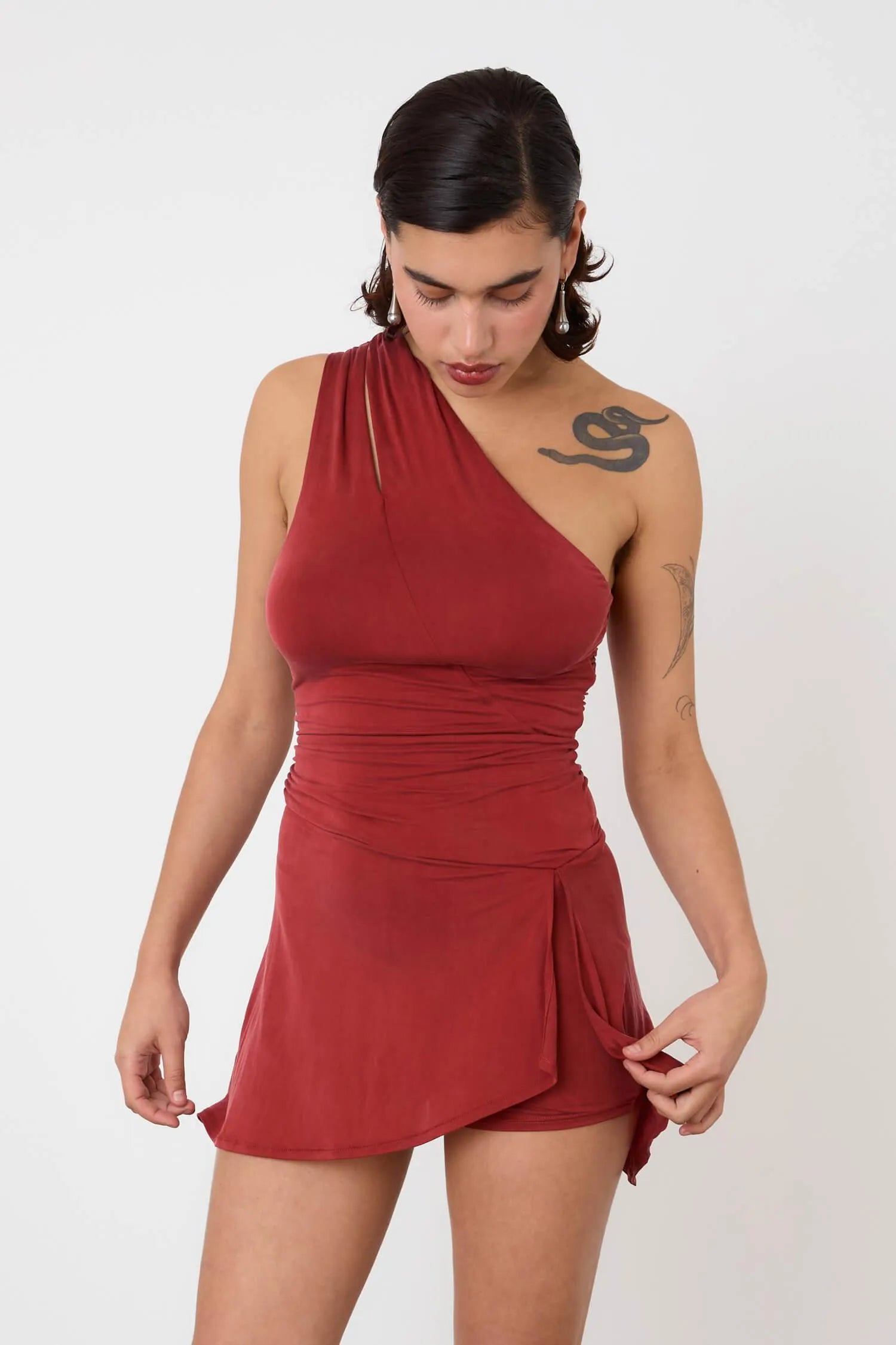 The Kylie Skort Dress, Redsandstone - Peachy Den