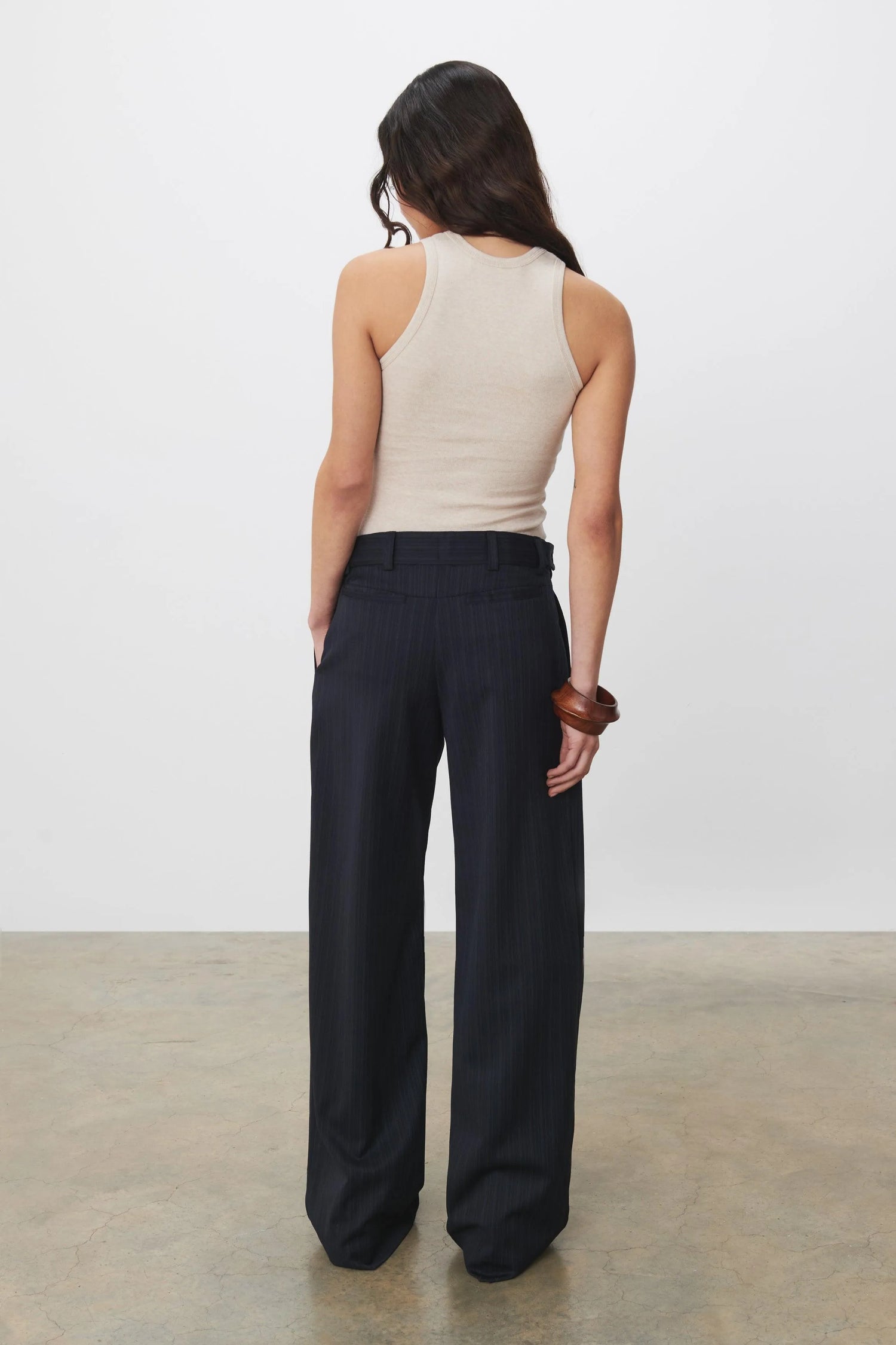 The Lennox Trousers, Blueprint - Peachy Den